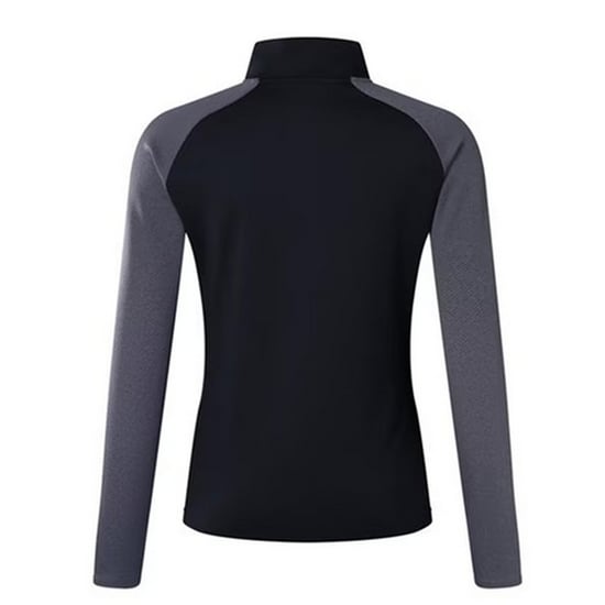 Canterbury - "Elite" Base Layer Oberteil mit kurzem Reißverschluss für Damen (Schwarz/Magnet (Farbe) meliert) - Image 2