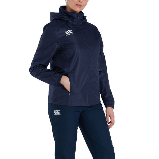 Canterbury - "Club" Jacke, wasserfest Durchgehender Reißverschluss für Damen (Marine) - Image 3
