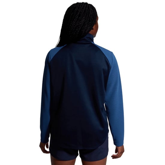 Canterbury - "Elite" Base Layer Oberteil mit kurzem Reißverschluss für Damen (Marine/wahres Marienblau meliert) - Image 4