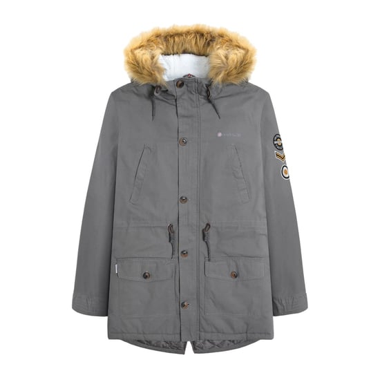 Lambretta - Parka für Herren, Sherpa-Futter (Eisen) - Image 1