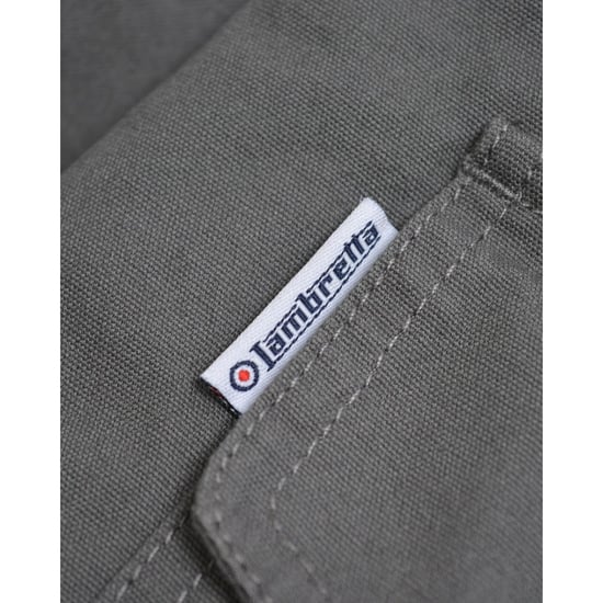Lambretta - Parka für Herren, Sherpa-Futter (Eisen) - Image 4