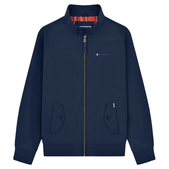 Lambretta - Harringtonjacke für Herren, Widerstandsfähig gegen Regen (Marine) - Image 1