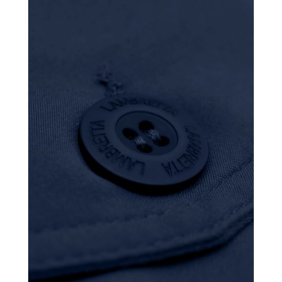 Lambretta - Harringtonjacke für Herren, Widerstandsfähig gegen Regen (Marine) - Image 5