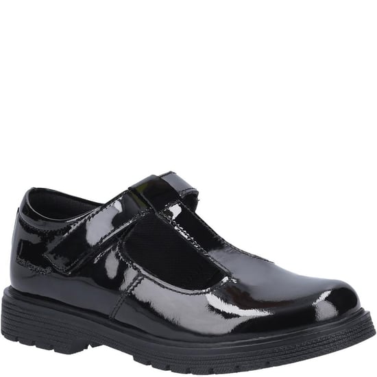 Hush Puppies - Mädchen Schul-Uniform-Schuhe "Gracie", Leder (Schwarz) - Image 3
