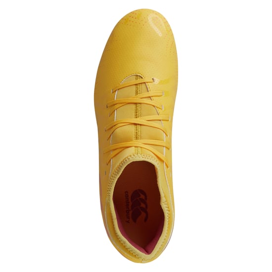 Canterbury - Herren/Damen Unisex Rugby-Stiefel für weichen Boden "Speed Infinite Team" (Bernsteingelb/Orange/Marsrot) - Image 4