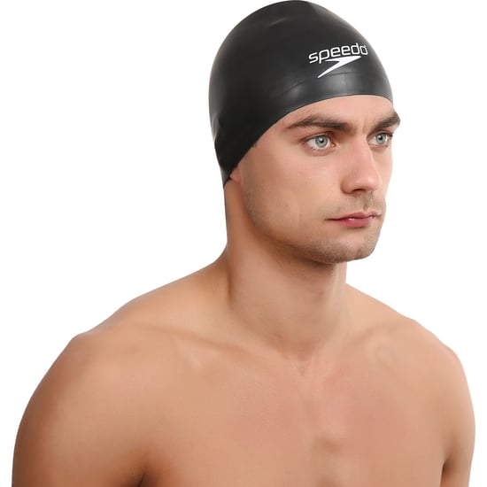 Speedo Unisex 3D-Silikon-Badekappe (Schwarz) - Image 4