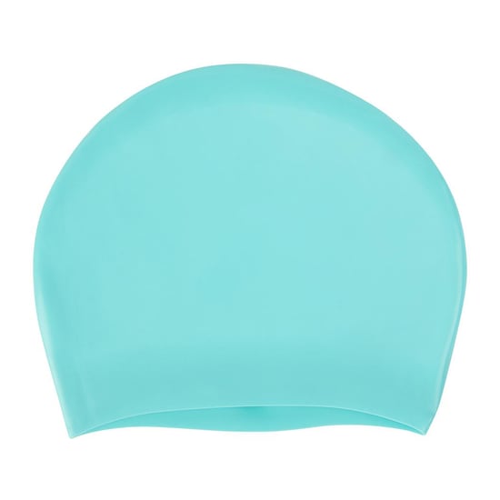 Speedo Unisex Silikon-Badekappe für langes Haar, für Erwachsene (Grün) - Image 2