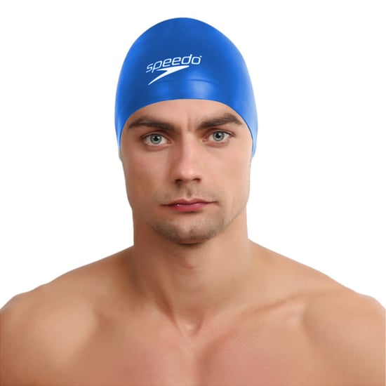 Speedo Unisex 3D-Silikon-Badekappe (Blau) - Image 3