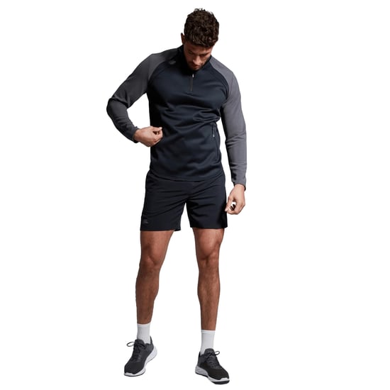 Canterbury - "Elite" Pullover mit kurzem Reißverschluss für Herren/Damen Unisex (Schwarz) - Image 5