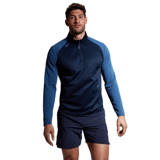 Canterbury - "Elite" Pullover mit kurzem Reißverschluss für Herren/Damen Unisex (Marine) - Image 3