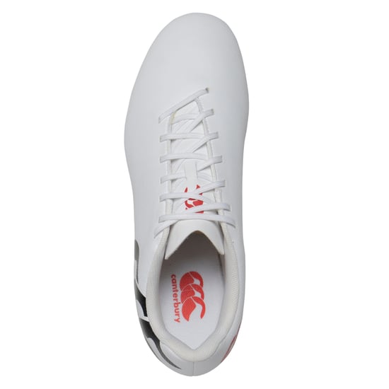 Canterbury - Herren/Damen Unisex Rugby-Stiefel für weichen Boden "Speed Raze" (Weiß/Schwarz/Rot) - Image 2