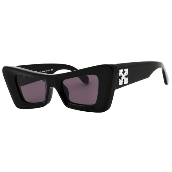 Off-white - Schwarze Sonnenbrille Mit Dickem Rahmen „af Accra" - Image 2