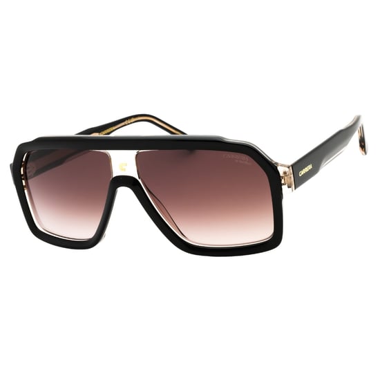 Carrera - Schwarze Sonnenbrille Mit Auffälligem Rahmen - Image 2