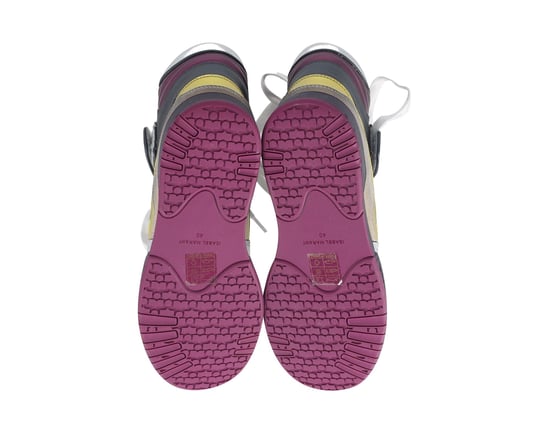 Isabel Marant Bresse Metallic Farbblock Hoch-Top Sneakers aus mehrfarbigem Leder - Image 6