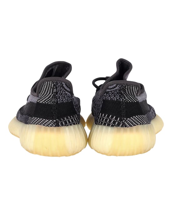Adidas Yeezy Boost 350 V2 Sneakers in „Carbon“ in Hellgrau Primeknit UK6 - Image 4