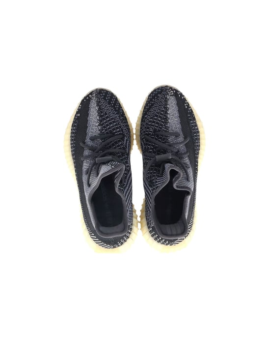 Adidas Yeezy Boost 350 V2 Sneakers in „Carbon“ in Hellgrau Primeknit UK6 - Image 6