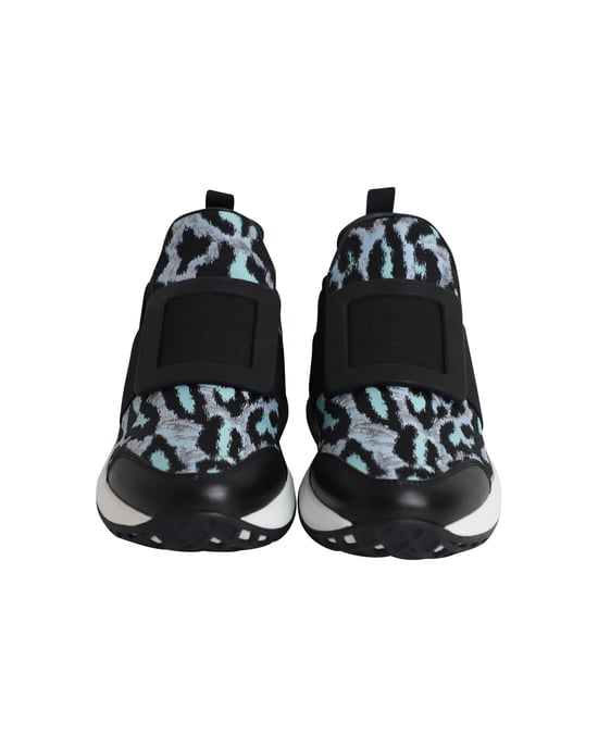 Roger Vivier Run Viv aus blauem Polyester mit Leopardenmuster - Image 2
