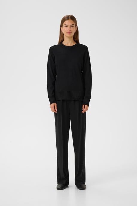 Strickpullover ZauloIW Classic fit black - Image 1