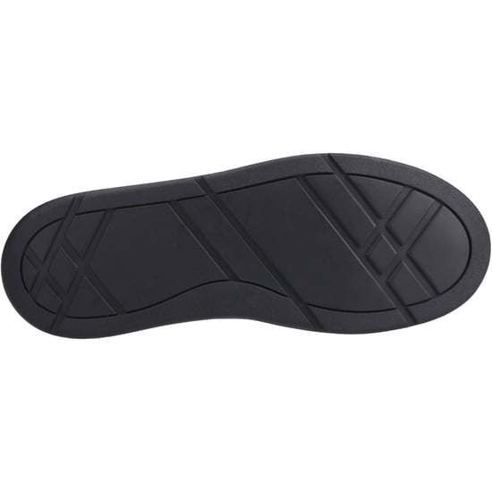 Hush Puppies Ronan Mocc Leder Jungen Schwarze Mokassin Schuhe - Image 3