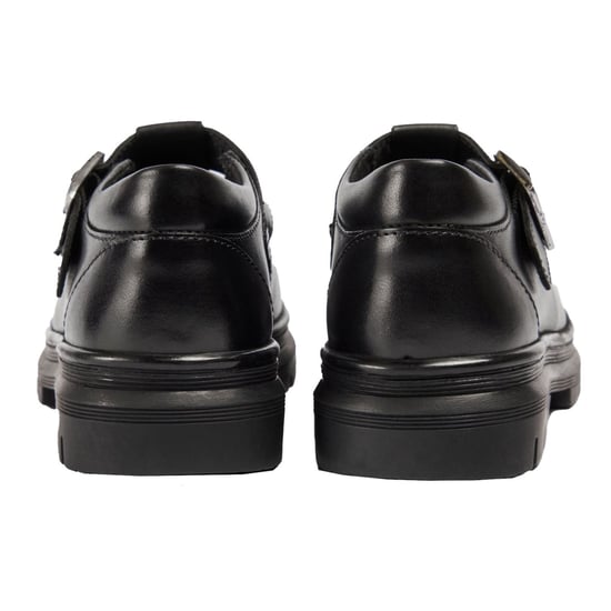 Pod Emilie Kunstleder Mädchenschwarze Slipper - Image 2