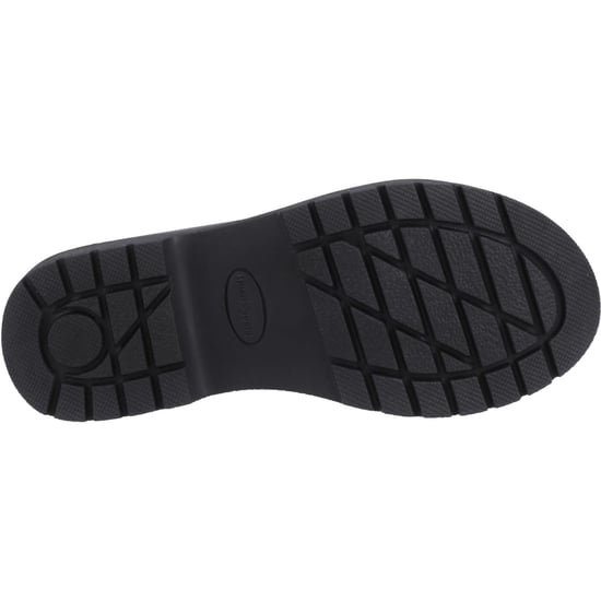 Hush Puppies Lydia Senior Mädchenschwarze Slipper Aus Leder - Image 3