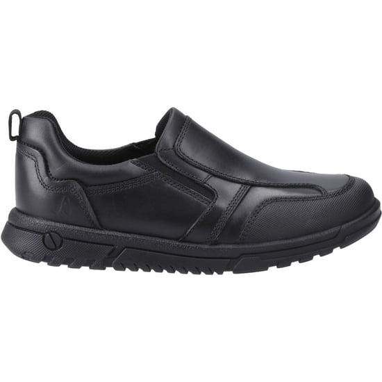 Hush Puppies Sergio Lederslipper In Schwarz Für Jungen - Image 5