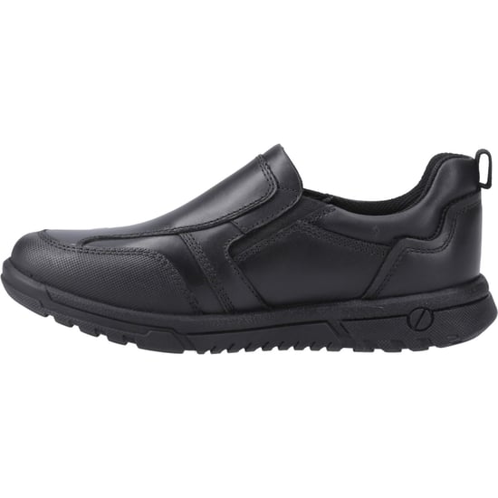 Hush Puppies Sergio Lederslipper In Schwarz Für Jungen - Image 4