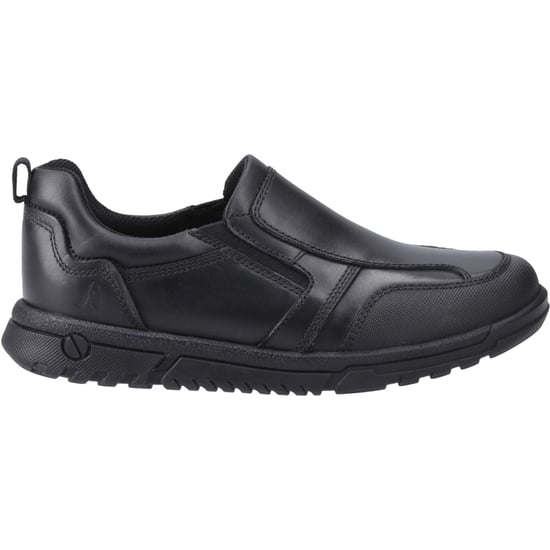 Hush Puppies Sergio Lederslipper In Schwarz Für Jungen - Image 5