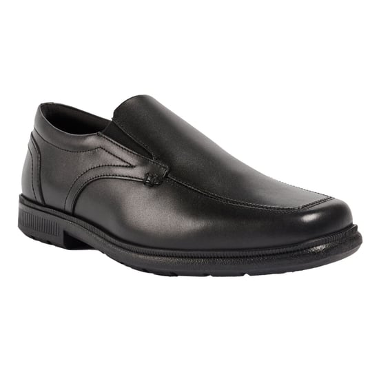 Pod Carpenter Lederslipper In Schwarz Für Jungen - Image 1