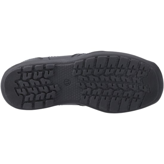 Hush Puppies Morgan Lederslipper In Schwarz Für Jungen - Image 3
