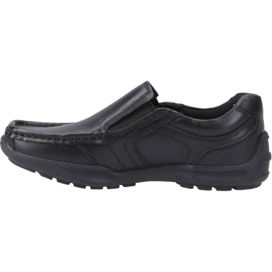 Hush Puppies Morgan Lederslipper In Schwarz Für Jungen - Image 4