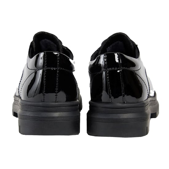 Pod Irene Kunstleder Mädchen Schwarze Lackleder Slipper - Image 2