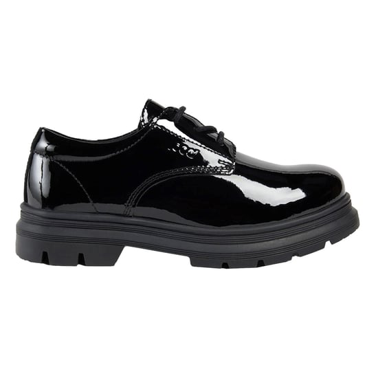 Pod Irene Kunstleder Mädchen Schwarze Lackleder Slipper - Image 5