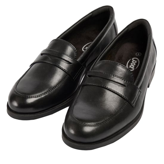 Pod Islay Mädchenschwarze Slipper Aus Leder - Image 4