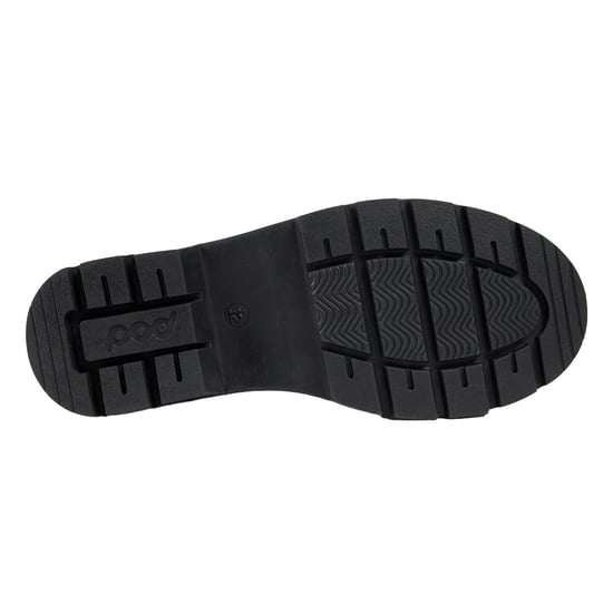 Pod Irene Kunstleder Mädchenschwarze Slipper - Image 3