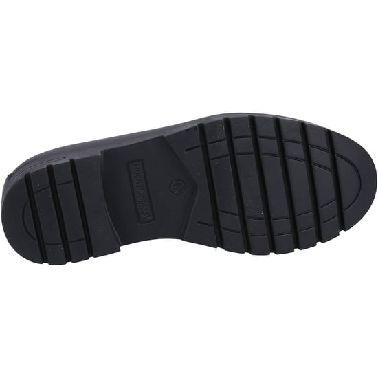 Hush Puppies Hazel Loafer SNR Mädchenschwarze Slipper Aus Leder - Image 3