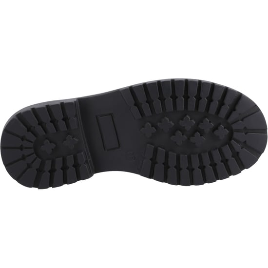 Hush Puppies Abigail Patent Senior Mädchenschwarze Slipper Aus Leder - Image 3