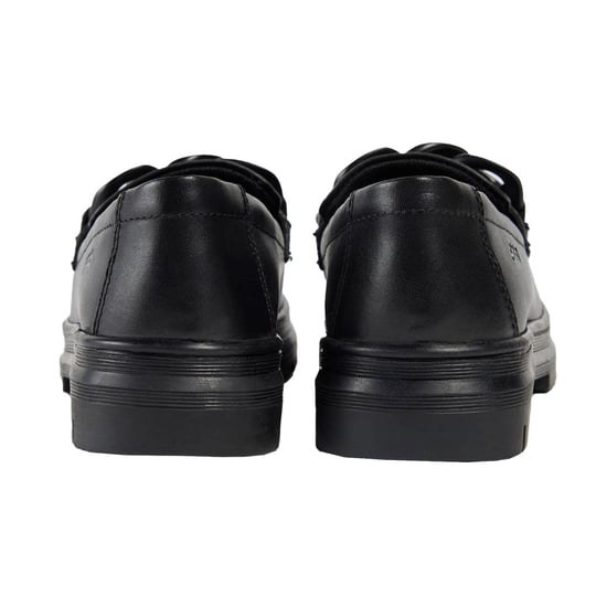 Pod Mina Mädchenschwarze Slipper Aus Leder - Image 2