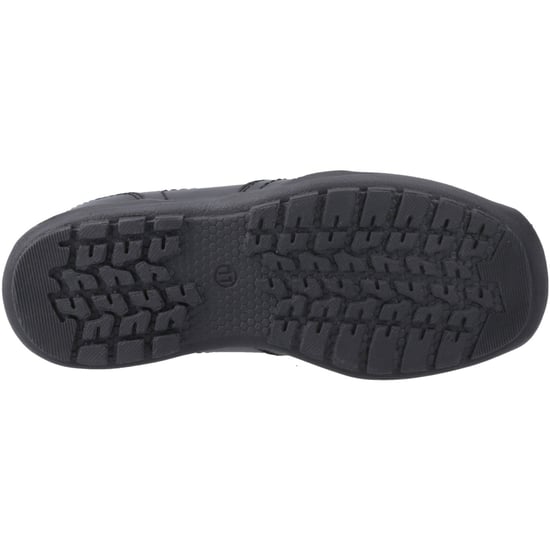 Hush Puppies Morgan Lederslipper In Schwarz Für Jungen - Image 3