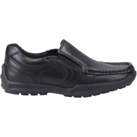 Hush Puppies Morgan Lederslipper In Schwarz Für Jungen - Image 5