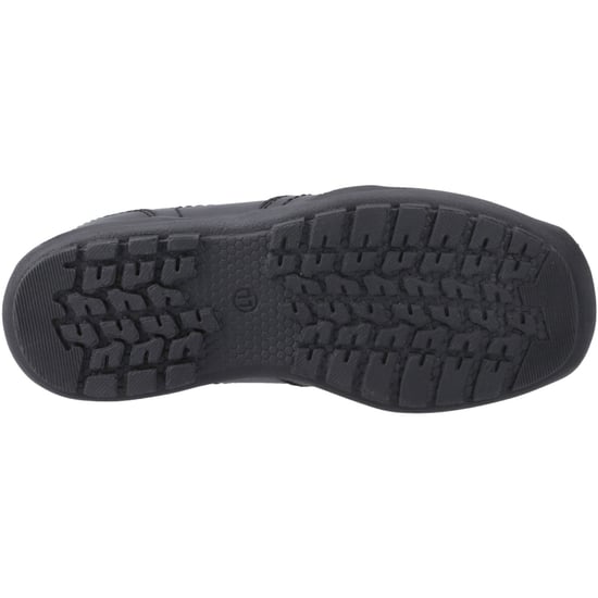 Hush Puppies Morgan Lederslipper In Schwarz Für Jungen - Image 3