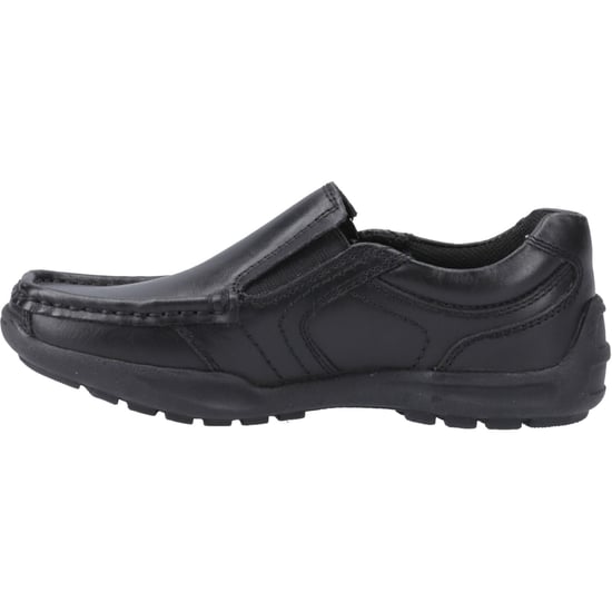 Hush Puppies Morgan Lederslipper In Schwarz Für Jungen - Image 4