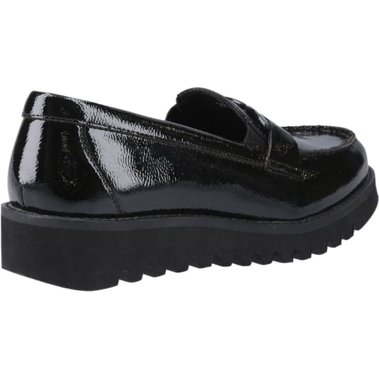 Hush Puppies Francis Loafer Patent Mädchenschwarze Slipper Aus Leder - Image 2