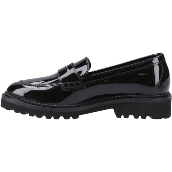 Hush Puppies Grazia Mädchenschwarze Slipper Aus Leder - Image 4
