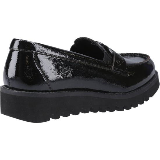 Hush Puppies Francis Loafer Patent Mädchenschwarze Slipper Aus Leder - Image 2