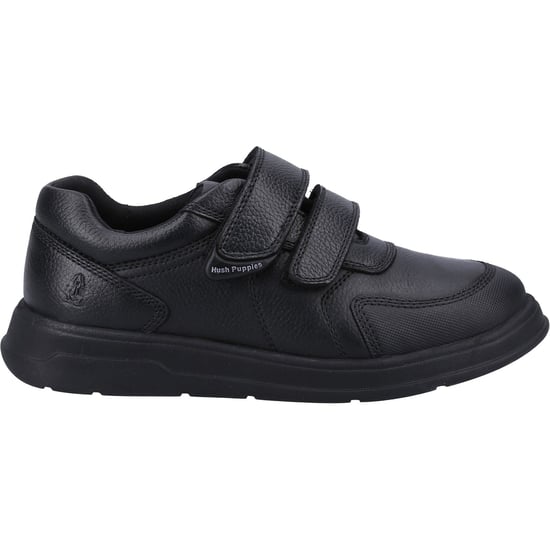 Hush Puppies Ryan SNR Lederschuhe Für Jungen In Schwarz - Image 4