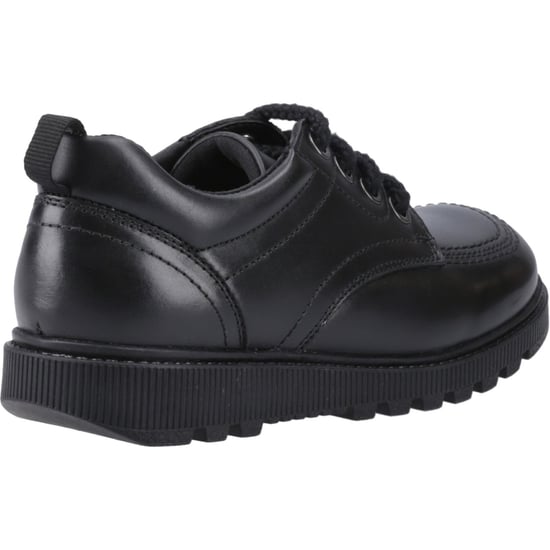 Hush Puppies Keeley Mädchenschuhe Aus Schwarzem Leder Mit Schnürung - Image 2