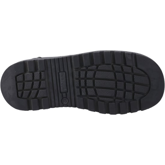 Hush Puppies Keeley Mädchenschuhe Aus Schwarzem Leder Mit Schnürung - Image 3