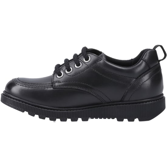 Hush Puppies Keeley Mädchenschuhe Aus Schwarzem Leder Mit Schnürung - Image 4
