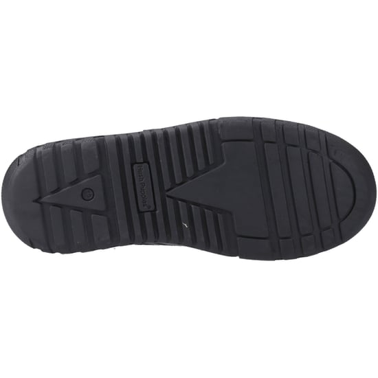 Hush Puppies Sutton Bungee Die Schwarzen Schnürschuhe Für Jungen Aus Leder - Image 3